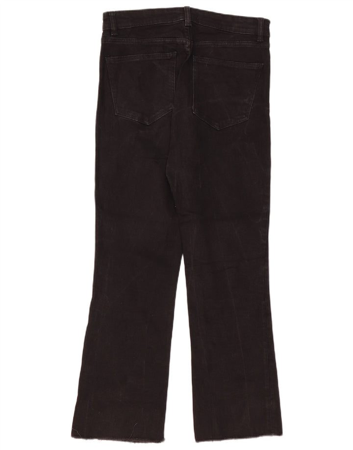 Zara Γυναικείο τζιν ψηλόμεσο μποτάκι EU 40 Medium W30 L26 Μαύρο