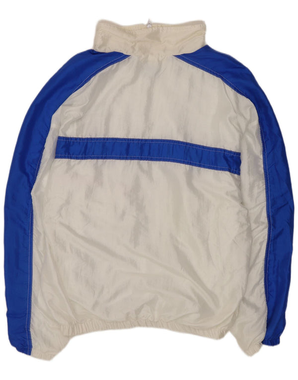A.G. Spalding & Bros Mens Tracksuit Top Jacket XL White Colourblock Nylon