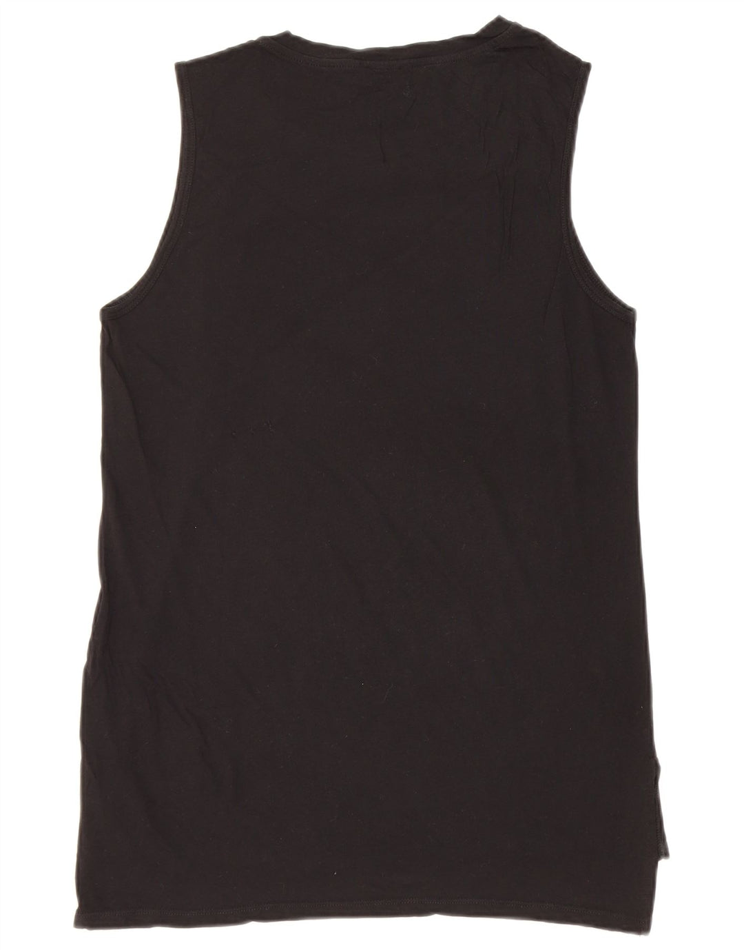 Γυναικείο γραφικό γιλέκο Benetton τοπ UK 14 Medium Black Butterfly