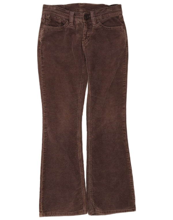 Γυναικείο παντελόνι Levi's Flare Κοτλέ W28 L30 Καφέ Βαμβακερό