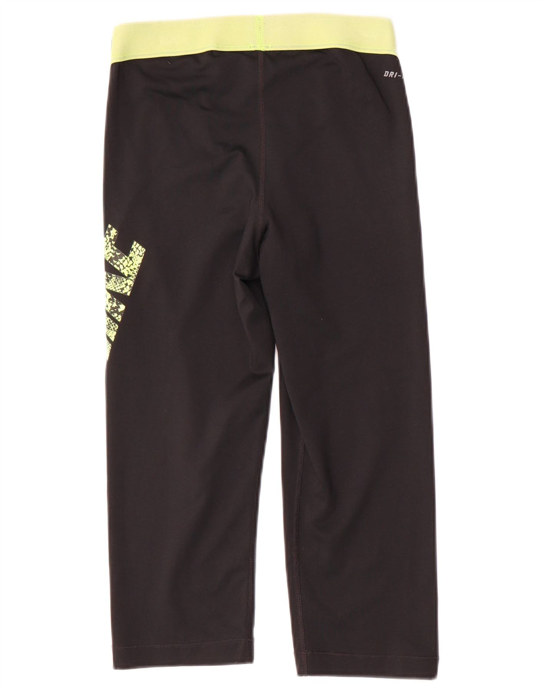 Γυναικεία κολάν Nike Dri Fit Capri Graphic UK 14 Medium Black Polyester
