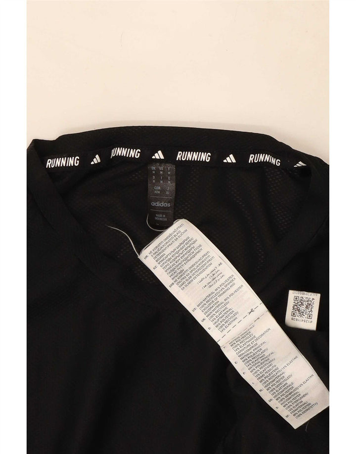 Adidas Ανδρικό T-Shirt Aeroready Top Medium Black Polyester