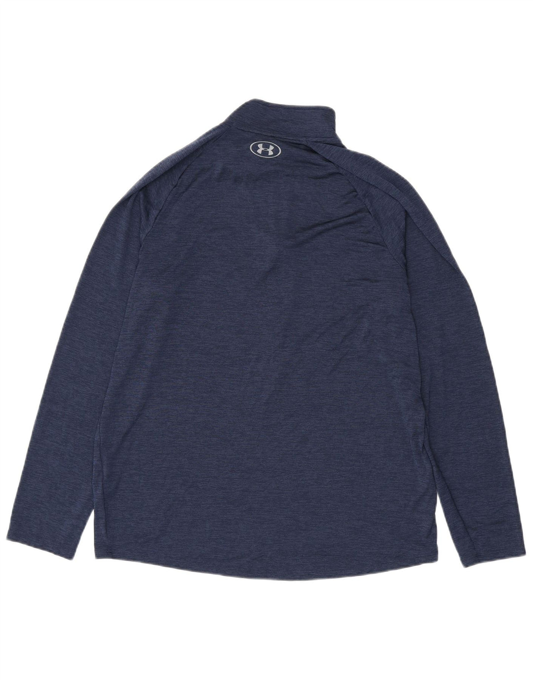 Ανδρική φόρμα αθλητικής φόρμας Under Armor Heat Gear με λαιμόκοψη πουλόβερ στο επάνω μέρος Large Navy Blue