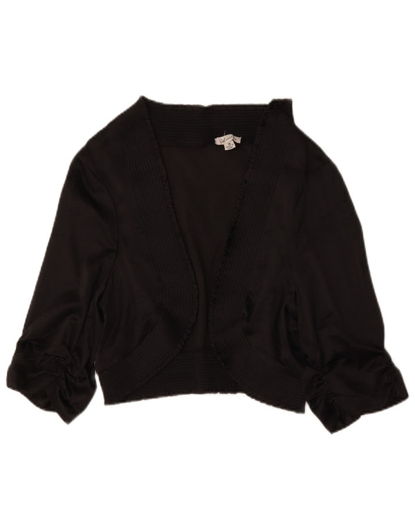 Marks & Spencer Γυναικείο Autograph Κοντό μανίκι Bolero Top UK 18 XL Μαύρο