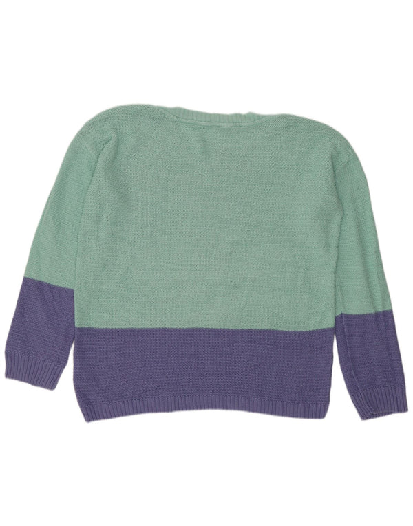 Crew Clothing Γυναικείο πουλόβερ με λαιμόκαυστο UK 12 Medium Green