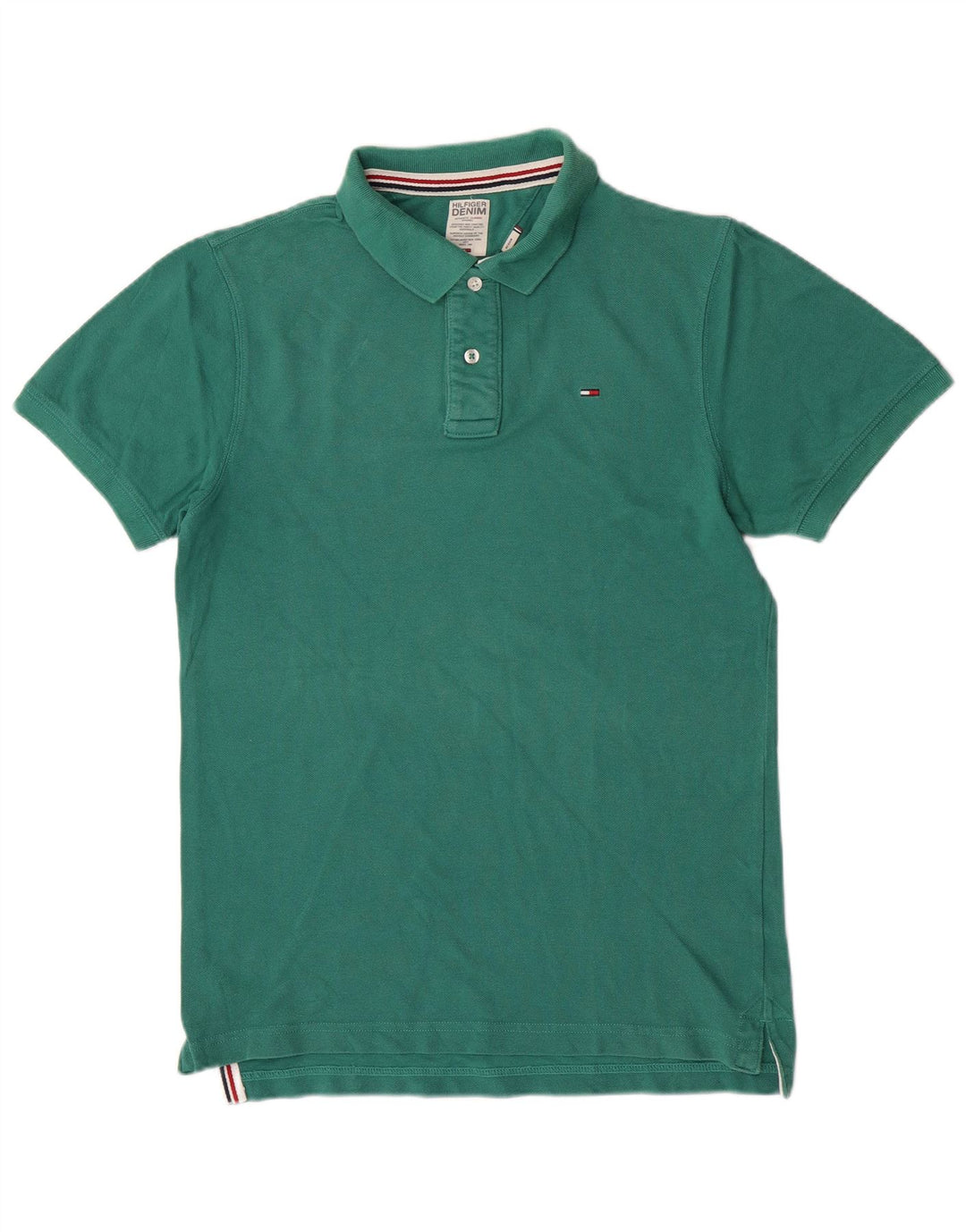 Tommy Hilfiger Ανδρικό Πόλο Μπλουζάκι Μεσαίο Πράσινο