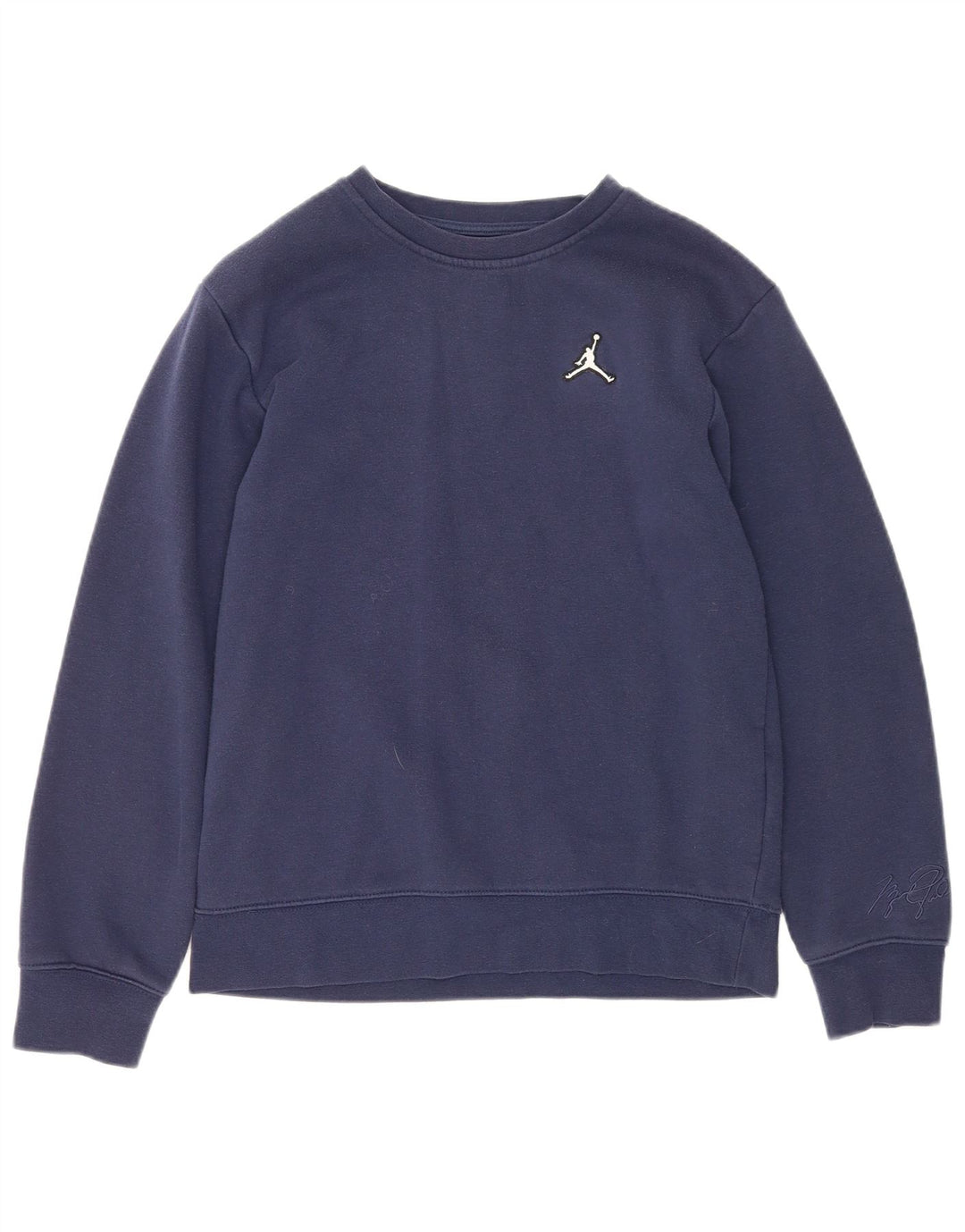 JORDAN Φούτερ αγοριών Jumper 13-14 ετών XL Navy Blue Cotton