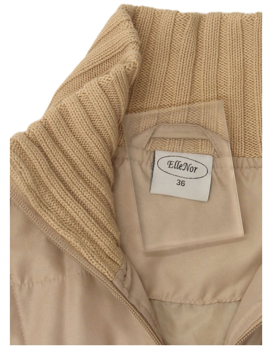 Vintage Γυναικείο Bomber Jacket EU 36 Small Beige Polyester