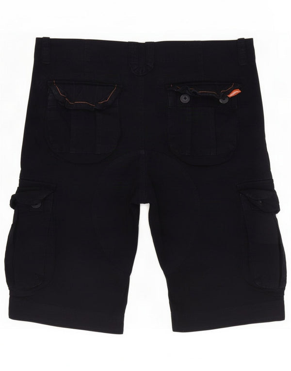 Ανδρικό σορτς Cargo Superdry Medium W32 Navy Blue Cotton