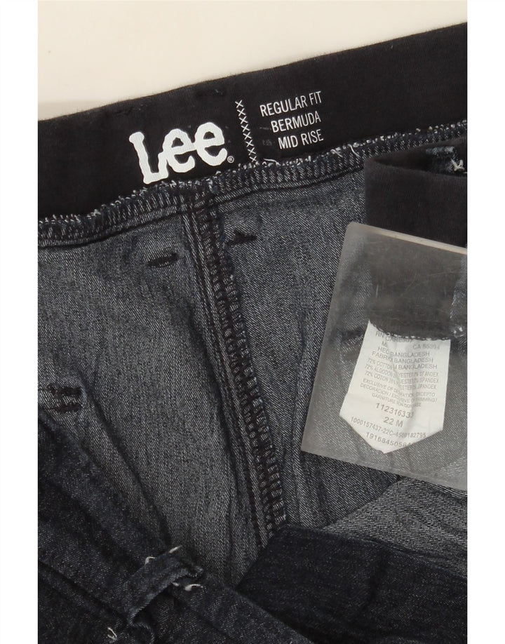 LEE Γυναικείο τζιν σορτς βερμούδα US 22 3XL W40 Navy Blue
