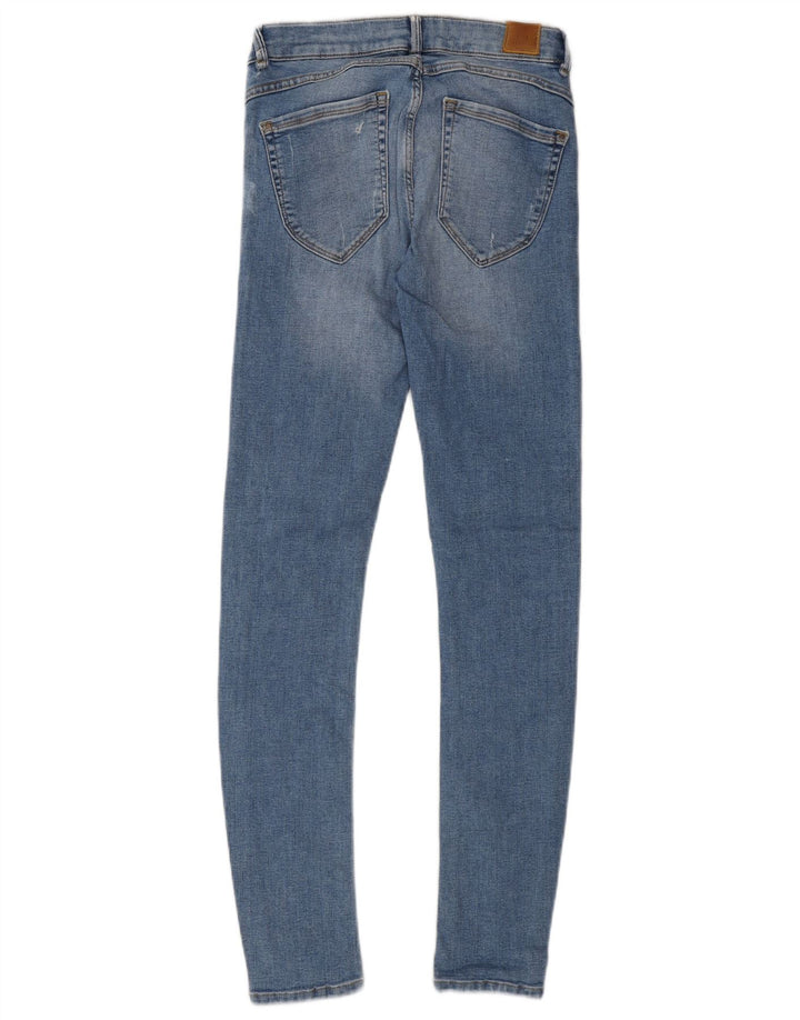 Zara Γυναικείο Skinny Jeans W25 L28 Blue