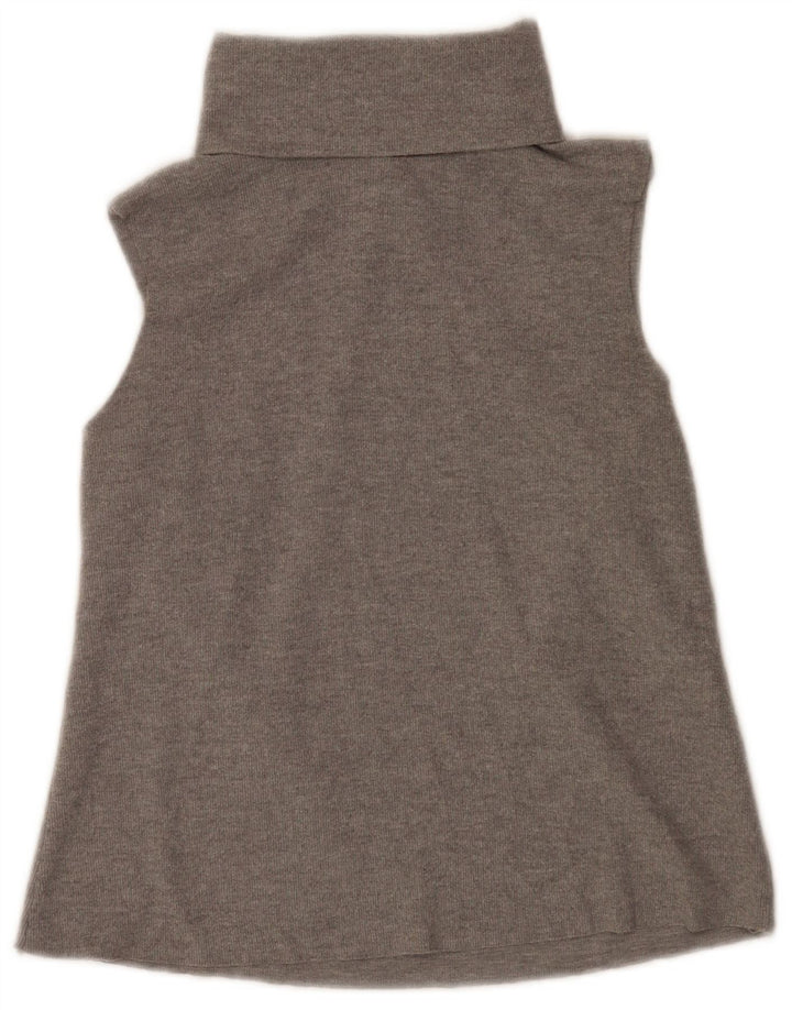 Zara Γυναικείο Γιλέκο Τοπ UK 10 Small Grey Polyester