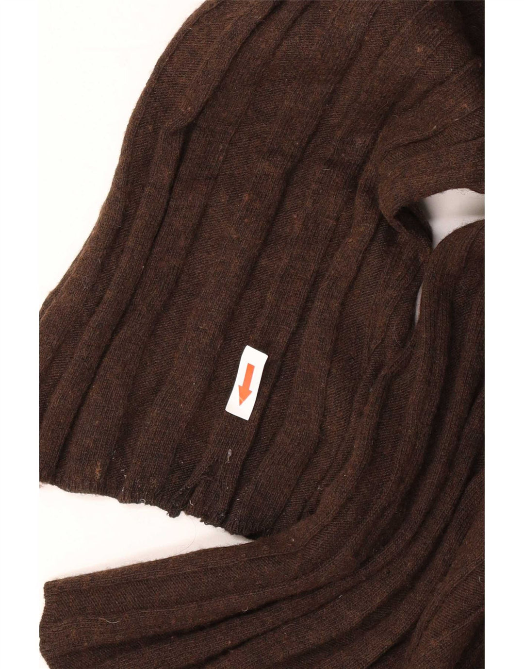 Zara γυναικείο πουλόβερ υπερμεγέθη Crew Neck Jumper UK 14 Μεσαίο καφέ πολυαμίδιο