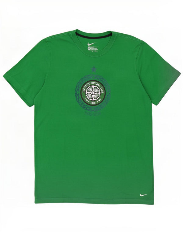 Γραφικό T-shirt Nike Mens The Celtic Football Club Slim Fit Top XL Πράσινο