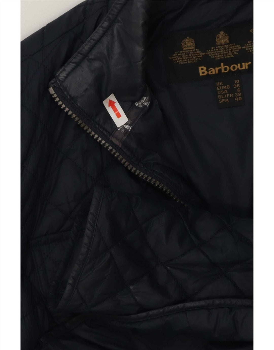 Γυναικείο καπιτονέ μπουφάν Barbour UK 10 Small Navy Blue