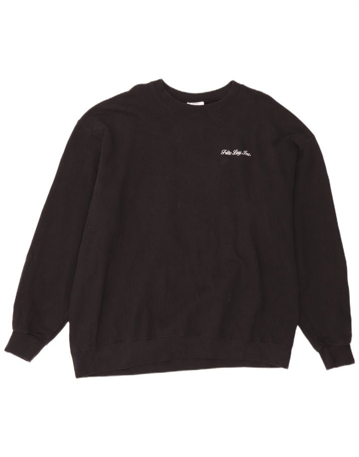 Ανδρικό φούτερ Champion Jumper 2XL Μαύρο βαμβακερό