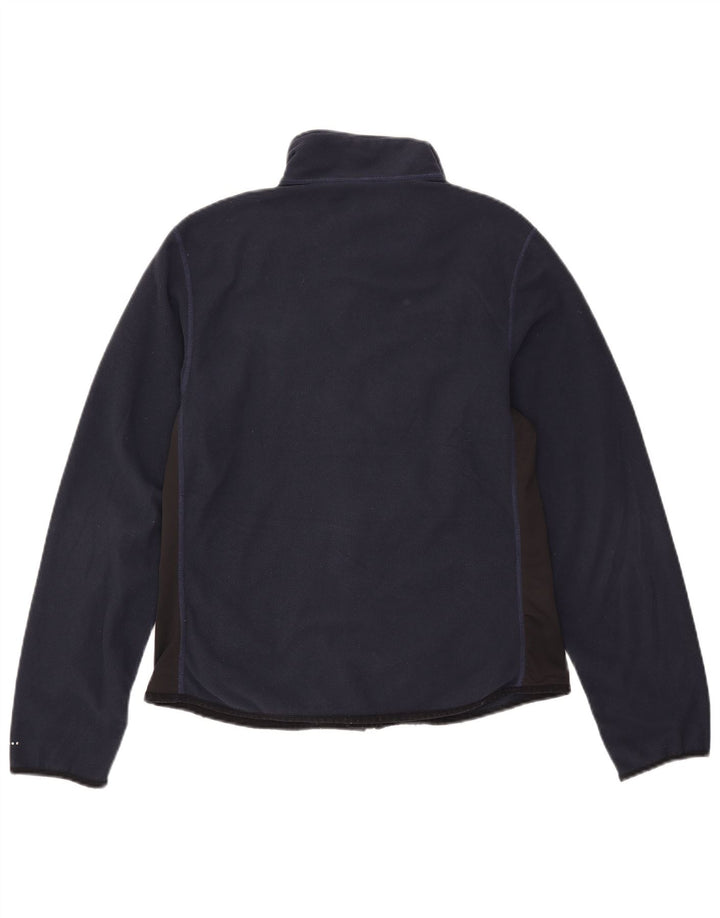 Nike Γυναικείο Fleece Jacket US 12/14 Μεγάλο μπλε ναυτικό χρώμα πολυεστέρα