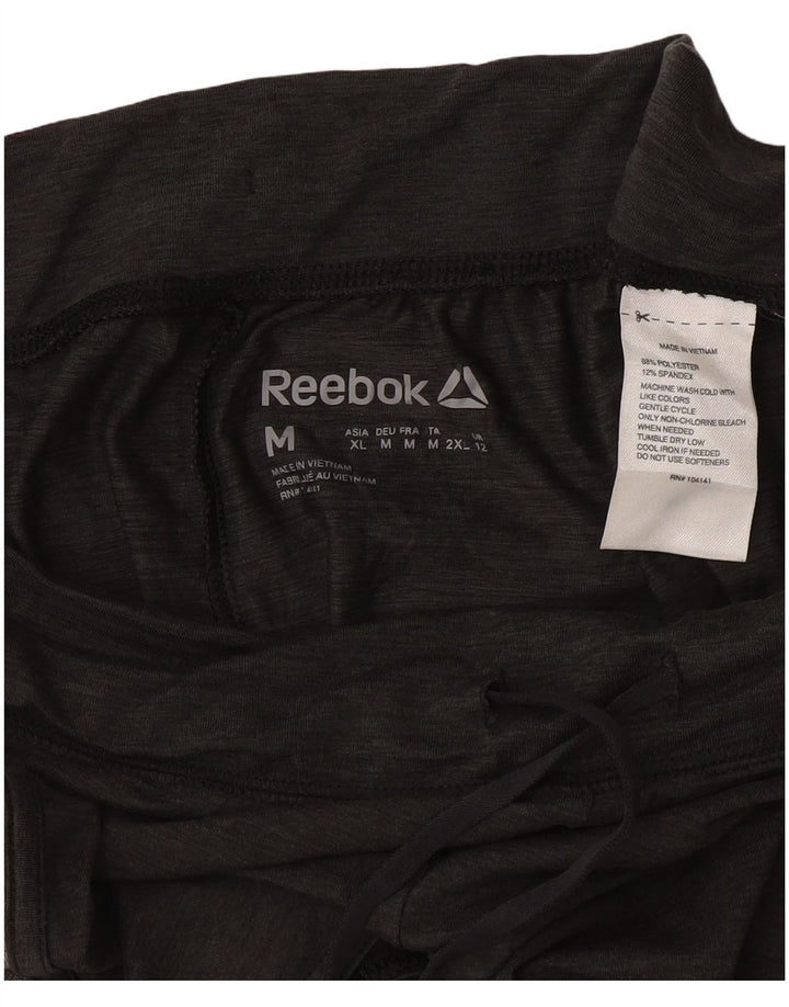 Γυναικείο αθλητικό σορτς Reebok UK 12 μεσαίου γκρι χρώματος πολυεστέρας