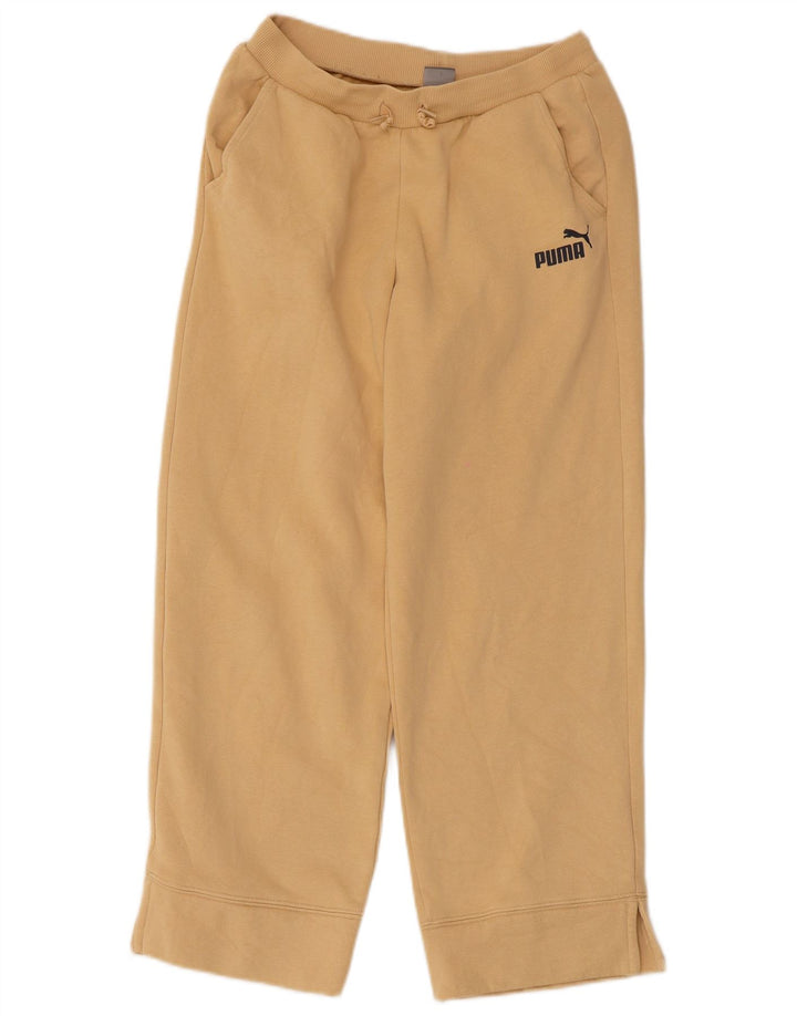 Puma Boys αθλητική φόρμα παντελόνι Joggers 13-14 ετών μπεζ πολυεστέρα