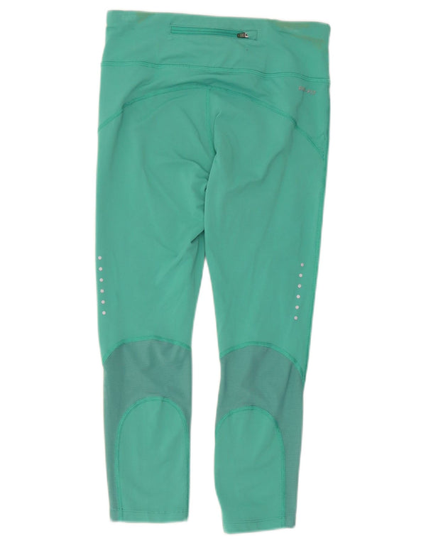 Γυναικεία κολάν Nike Dri Fit Capri UK 8 Small Green Nylon