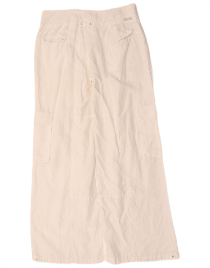 Calvin Klein Γυναικείο Φαρδύ Παντελόνι Cargo W36 L34 Λευκό