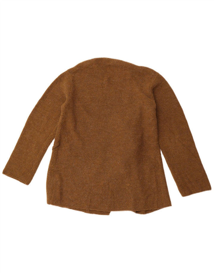 Γυναικεία ζακέτα ZARA UK 10 Small Brown Polyamide
