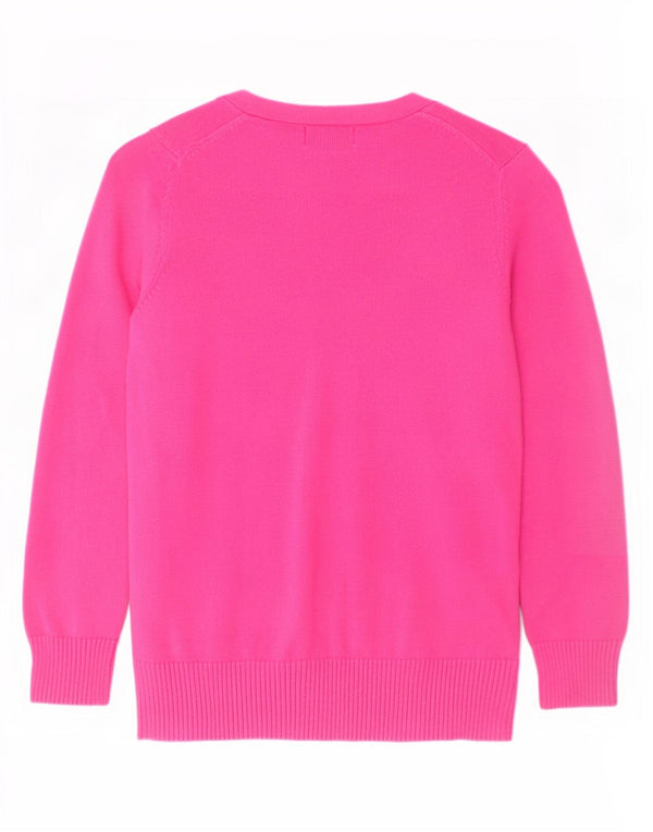 Πουλόβερ Ralph Lauren Girls Cardigan 6-7 Years Small Pink