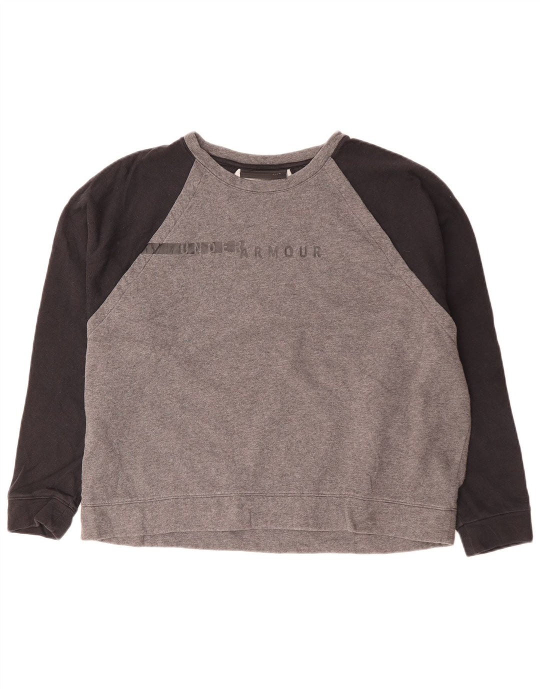 UNDER ARMOUR Γυναικείο φούτερ μεγάλου μεγέθους Jumper UK 18 XL Γκρι Colourblock