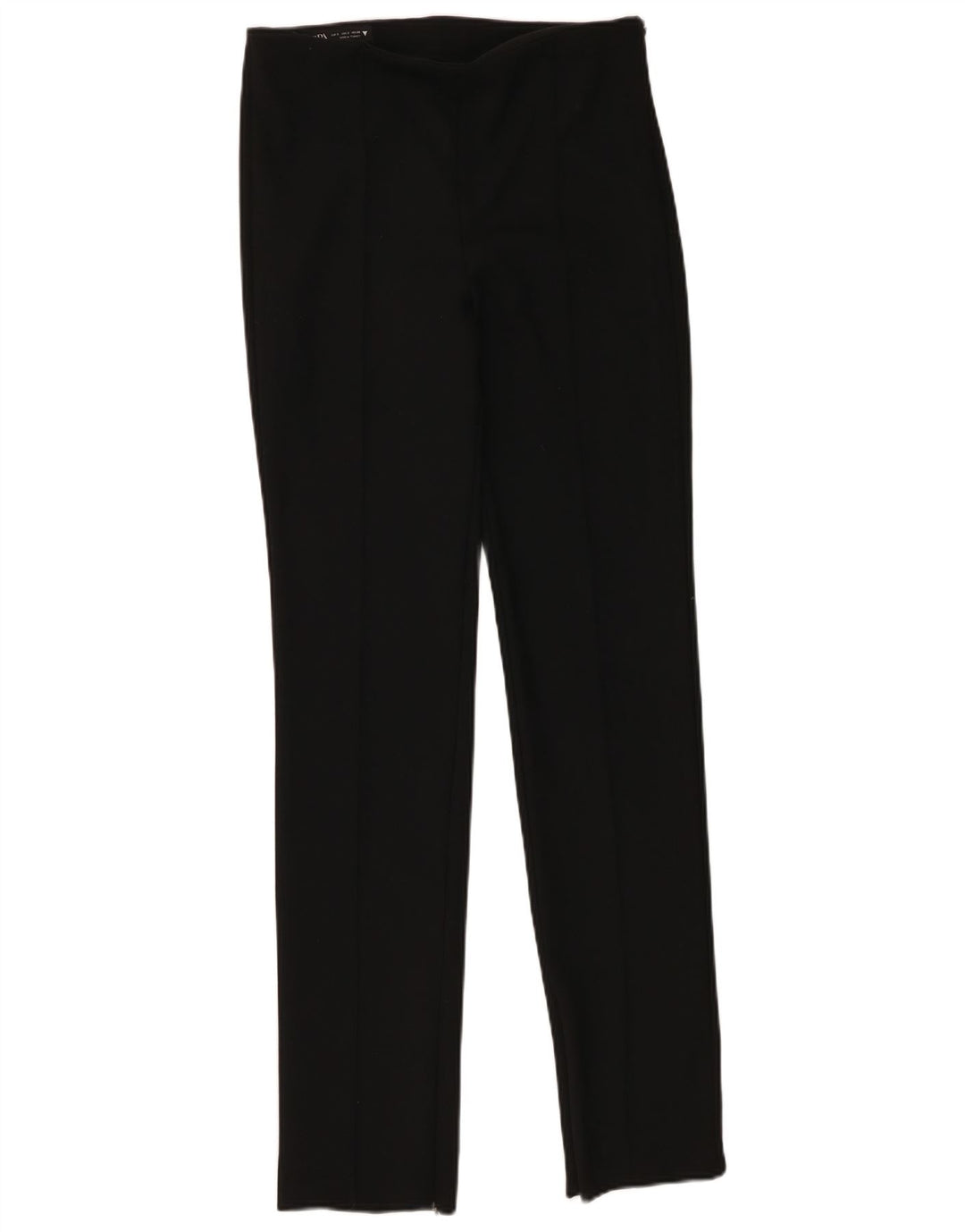Zara Γυναικείο Slim Casual Παντελόνι Μικρό W26 L33 Μαύρο