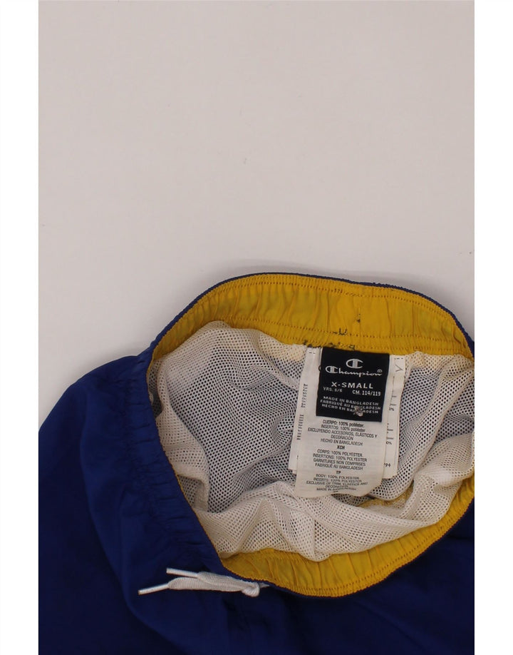 CHAMPION Αγόρια Αθλητικά Σορτς 5-6 ετών XS Μπλε Πολυεστέρας