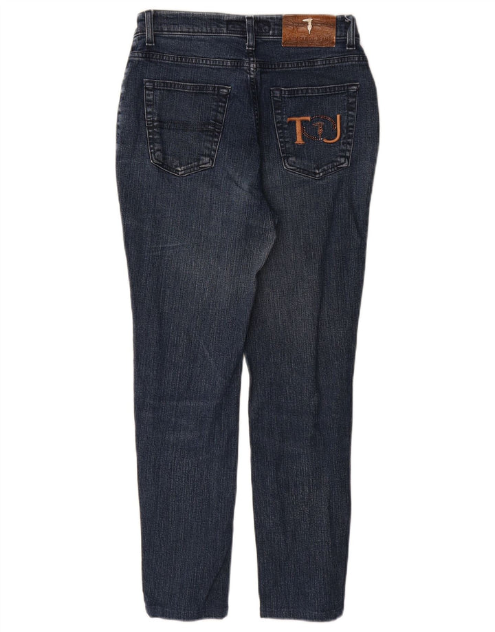 Trussardi Γυναικείο Slim Jeans W26 L27 Navy Blue Cotton