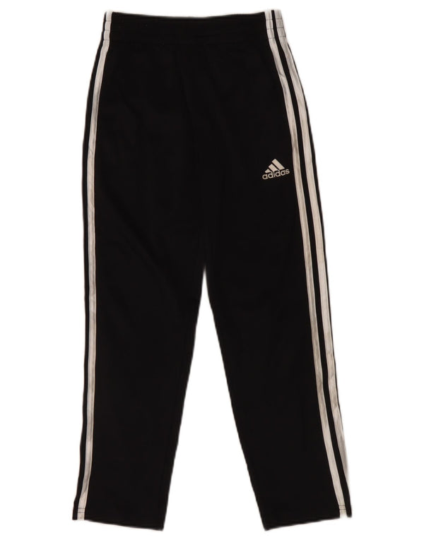 Παντελόνι αθλητικής φόρμας Adidas Boys 7-8 ετών Μαύρο Πολυεστέρα