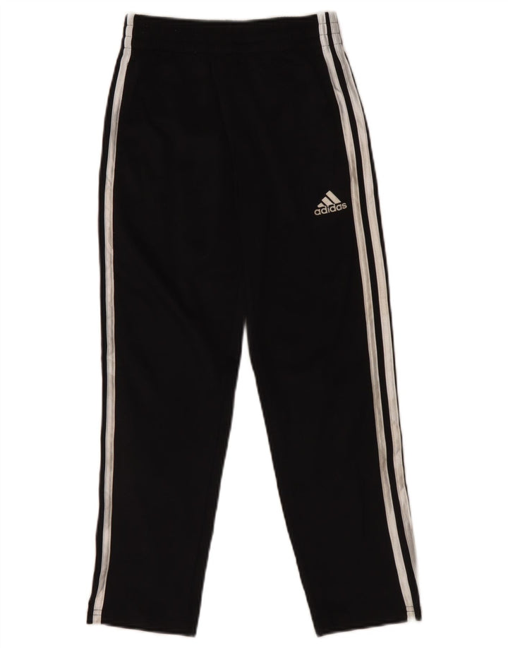 Παντελόνι αθλητικής φόρμας Adidas Boys 7-8 ετών Μαύρο Πολυεστέρα