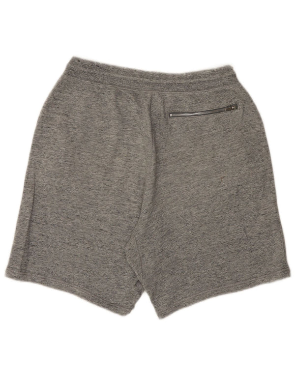 Nike Mens Sport Shorts Large Grey Flecked Cotton