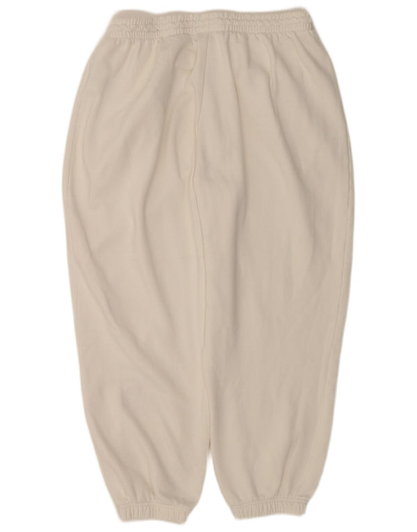 Adidas Γυναικεία φόρμα παντελόνι Joggers UK 20 2XL Λευκό βαμβακερό