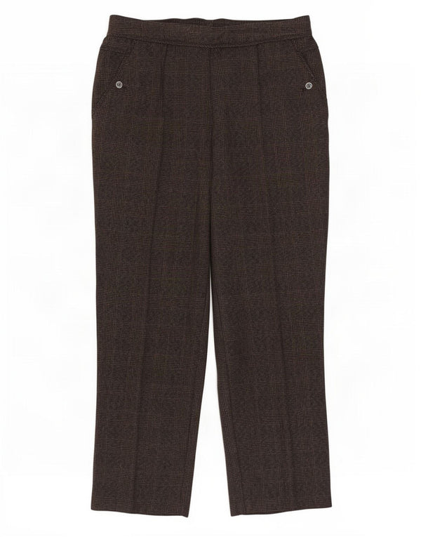 Γυναικεία Casual Παντελόνια Marks & Spencer UK 12 Medium W30 L27 Brown