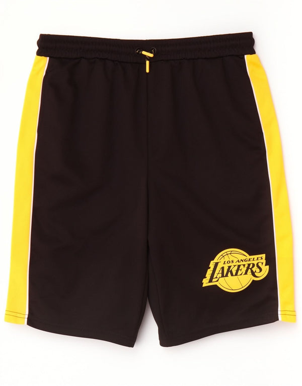 Αθλητικά σορτς NBA Boys Lakers 12-13 ετών Μαύρα, πολυεστερικά σπορ