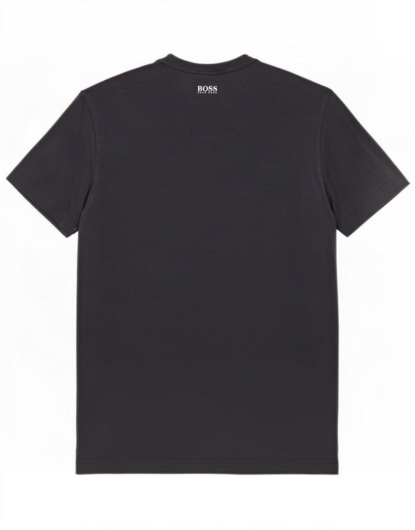Ανδρικό γραφικό μπλουζάκι Hugo Boss Regular Fit Top Large Navy Blue από βαμβάκι