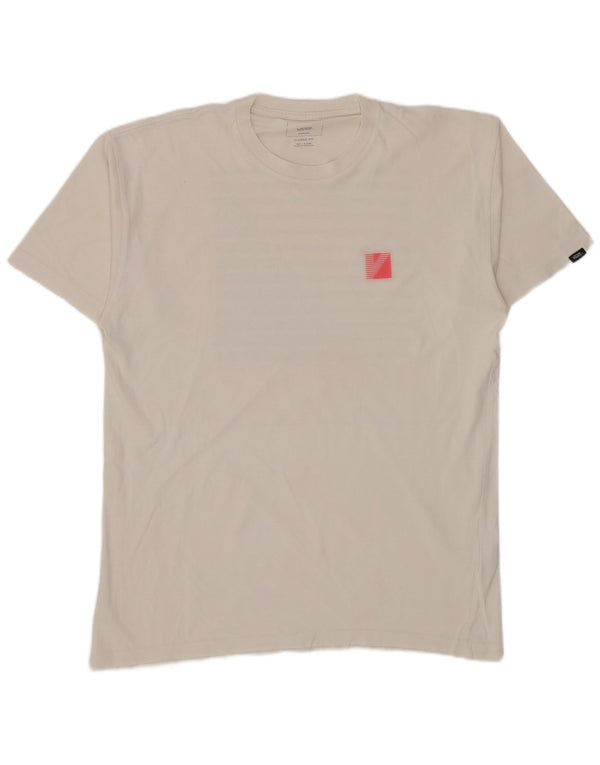 Vans Mens Classic Fit Graphic T-Shirt Top Medium White Cotton