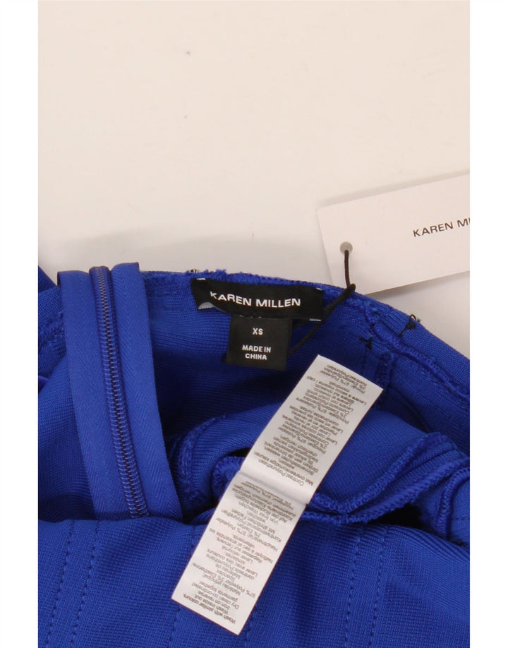 KAREN MILLEN Γυναικεία Κολάν UK 6 XS Μπλε Πολυεστέρας