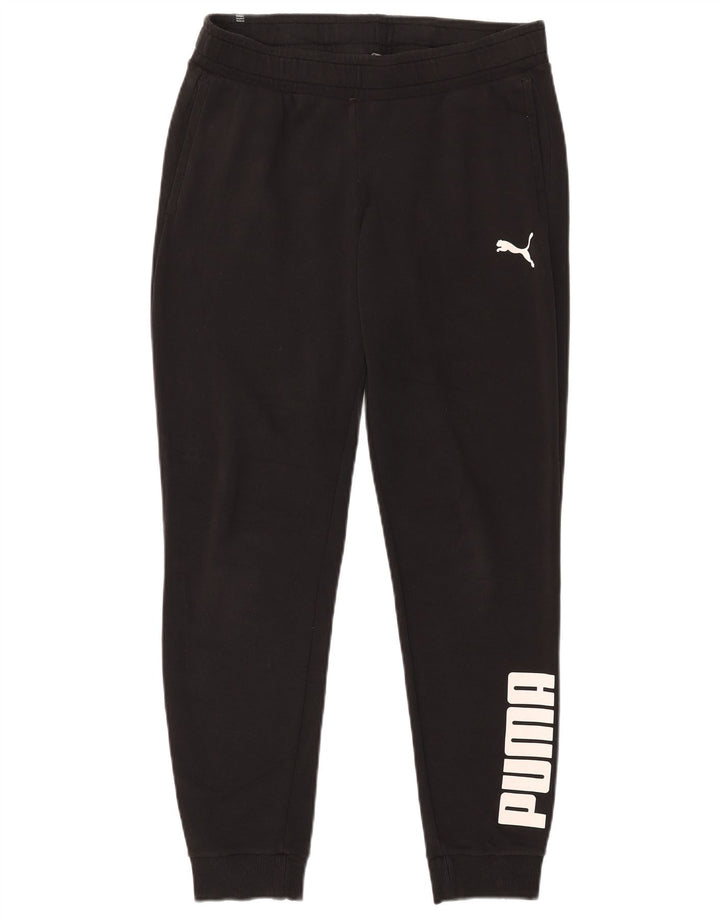Ανδρική αθλητική φόρμα Puma Graphic Παντελόνι Joggers Μεσαίο μαύρο βαμβακερό