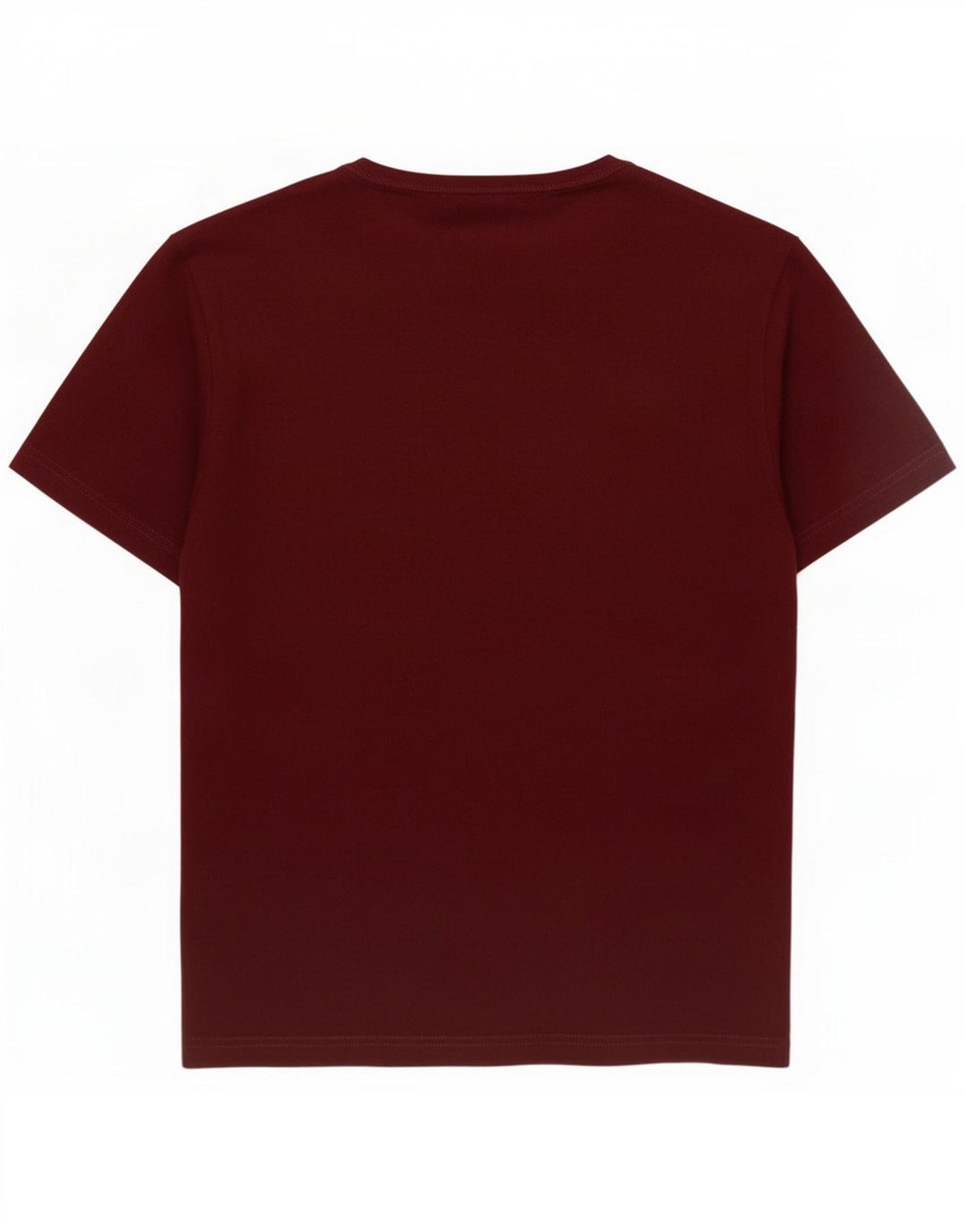 Ανδρικό T-Shirt Penguin Top Μικρό Βουργουνδί Βαμβακερό