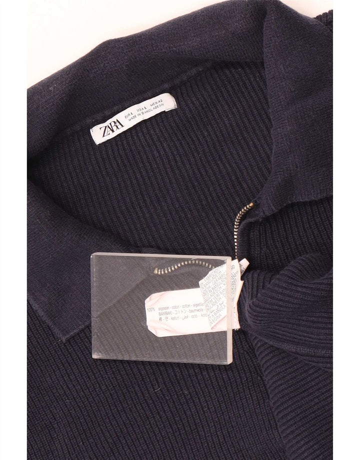 Zara Ανδρικό Πόλο Μπλουζάκι Μεγάλο Ναυτικό Βαμβακερό
