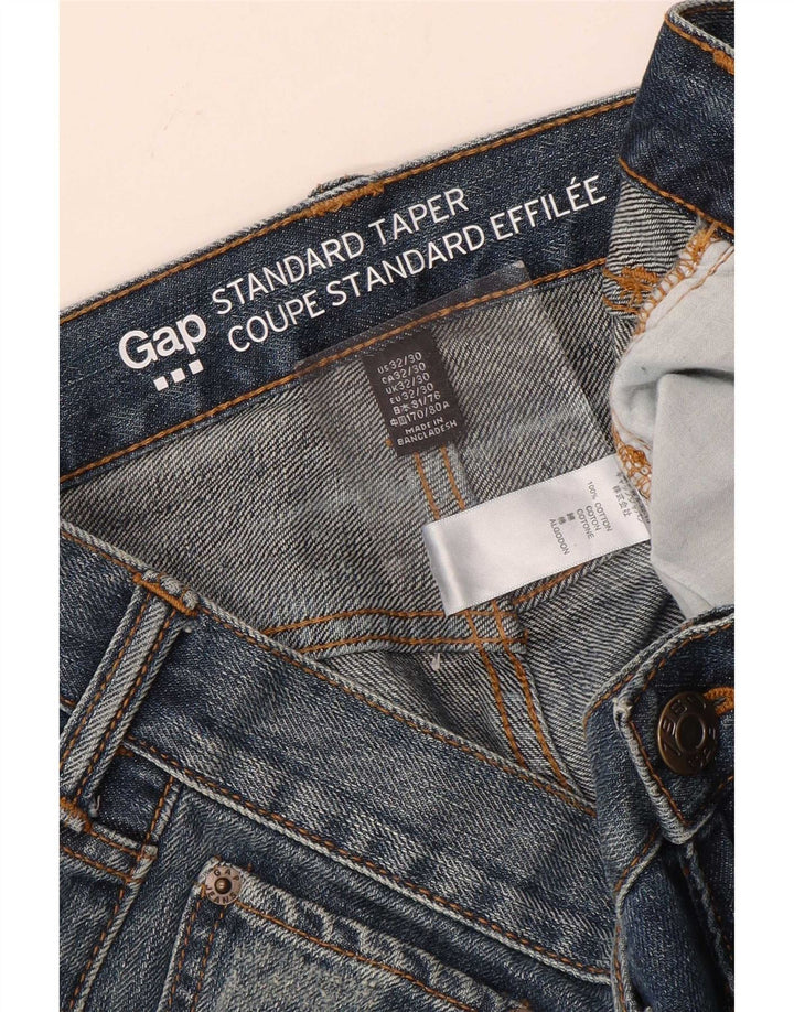 Ανδρικό Gap Standard Distressed Tapered Jeans W32 L30 Μπλε βαμβακερό