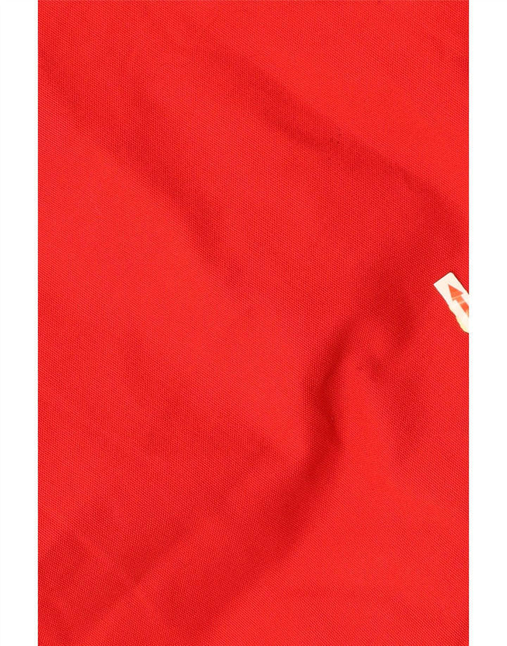 RICHLU Ανδρικό μπουφάν με κουκούλα Cruz UK 40 μεγάλο κόκκινο βαμβακερό