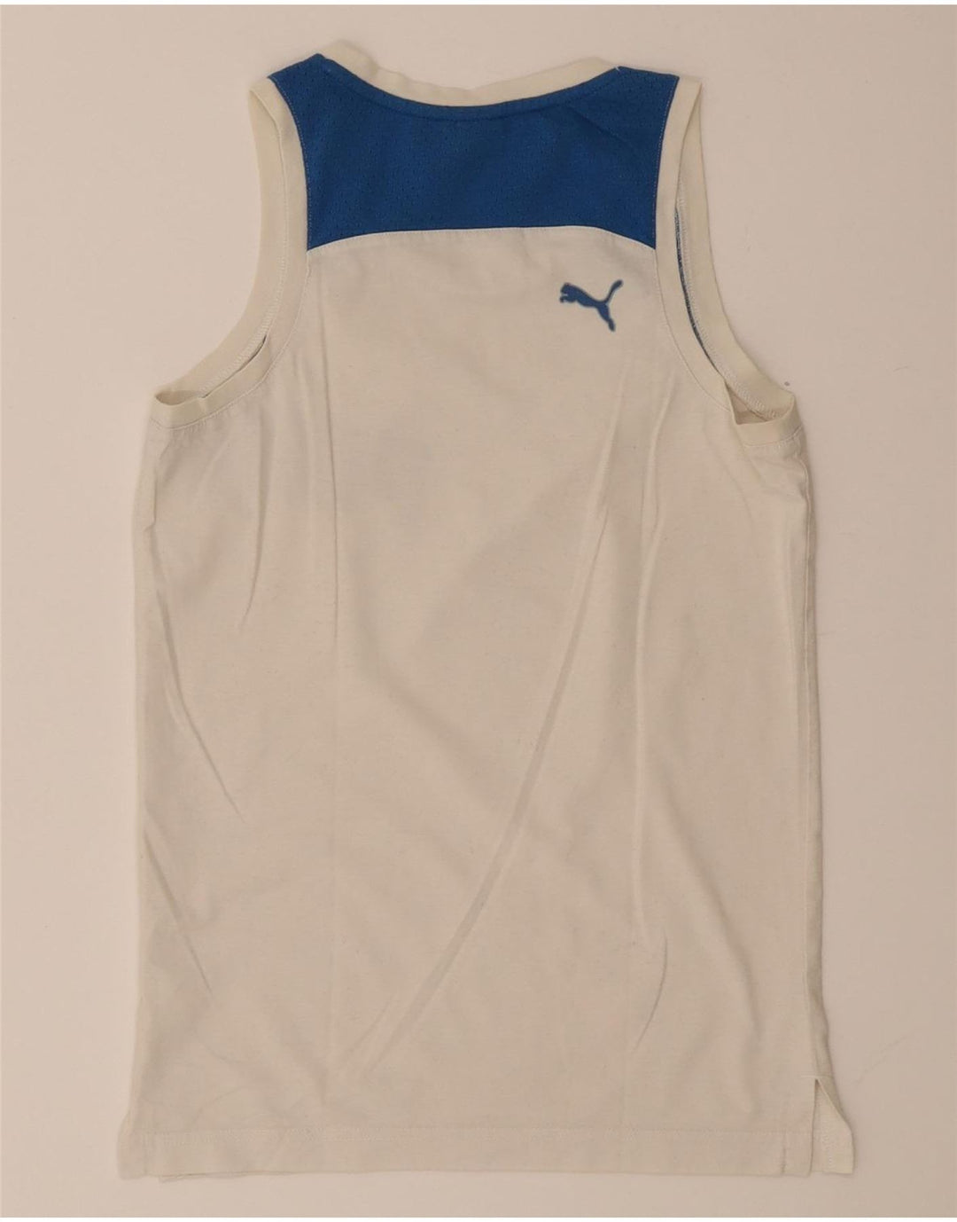 Ανδρικό γραφικό γιλέκο Puma Top XS White Colourblock