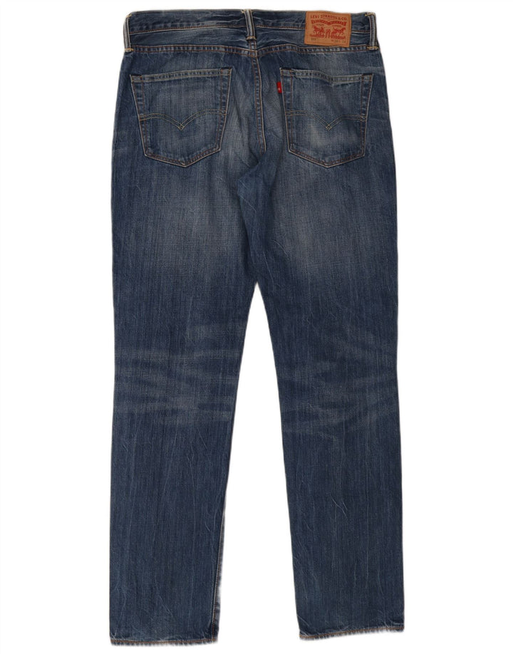 Levi's Mens 511 Slim Jeans W36 L34 Blue Cotton