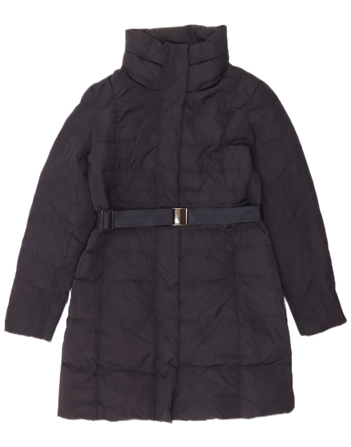 Phase Eight Γυναικείο παλτό με επένδυση UK 12 Medium Navy Blue Polyester