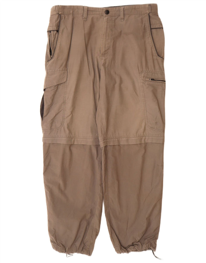 Marks & Spencer Ανδρικό Παντελόνι Joggers Cargo W34 L29 Γκρι βαμβακερό