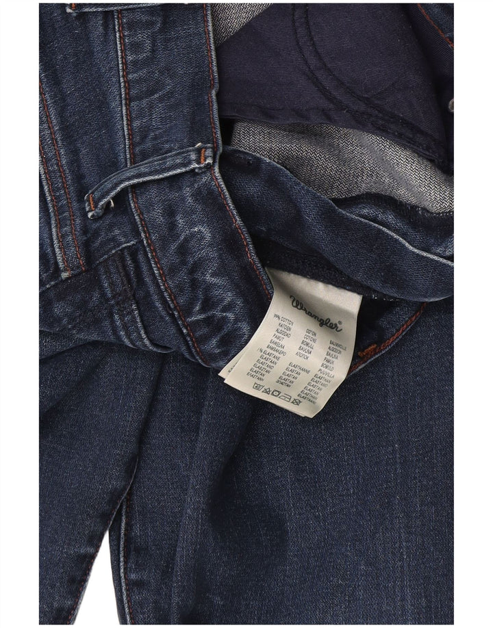 Ανδρικό τζιν Wrangler ίσιο W34 L32 Μπλε βαμβακερό